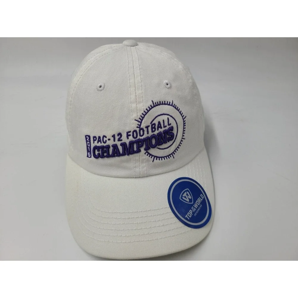 Washington Huskies 2016 Pac 12 Conference Football Champions Strapback Hat Cap